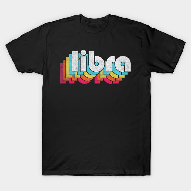 Libra / Zodiac Birthdate Sign Design T-Shirt by DankFutura